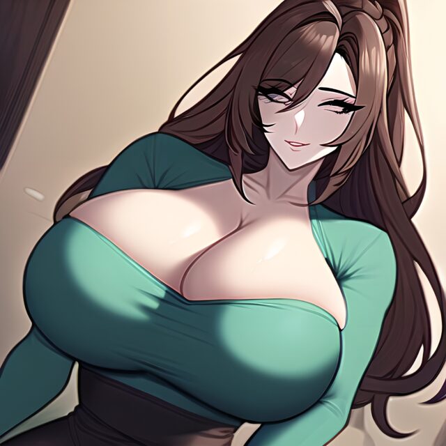cleavage front view nude huge boobs woman pubic hair