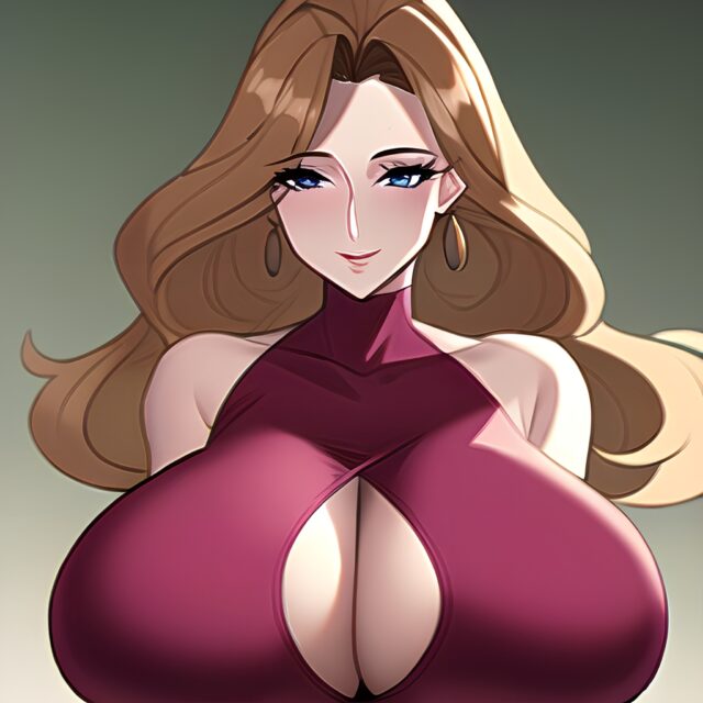 cleavage pubic hair woman nude huge boobs front view
