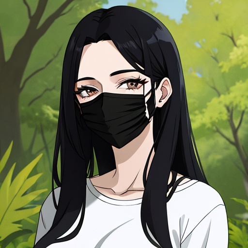 face  casual hentai hair mask black xxx