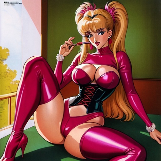 futanari corset  xxx hentai 1980s