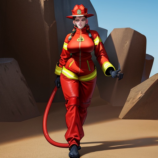 hentai bodypaint front firefighter  view firefighter