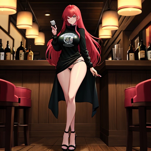 hentai panties bar hop hip legs  long