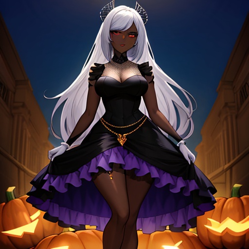 hentai skin  socks high halloween dark mesh