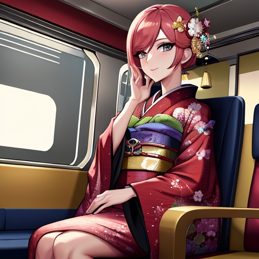 hentai train kimono 