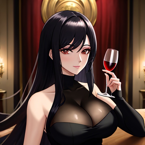 hentai wine  hair police black