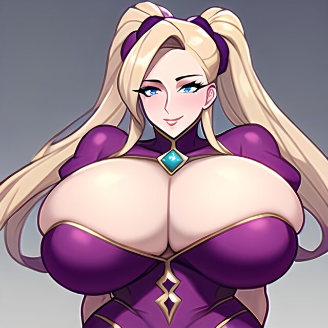 huge boobs cleavage pubic hair nude front view woman