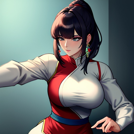 martial arts  hentai bangs