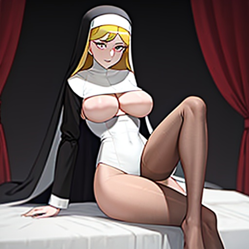 nun bedroom perfect long hentai legs boobs 