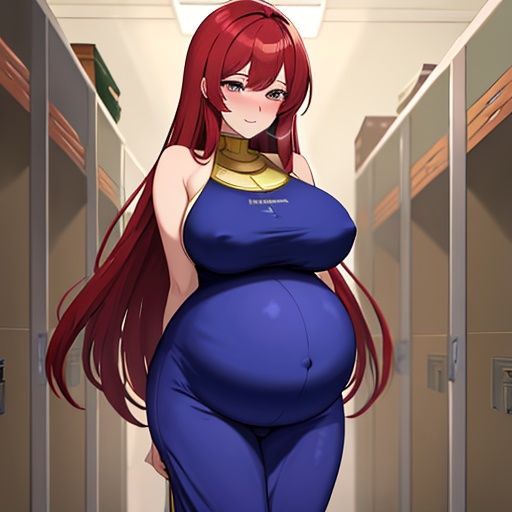 room pregnant pants hentai locker  harem