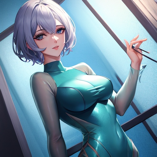 transparent short hentai  hair