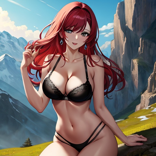 xxx bra woman  mountains hentai