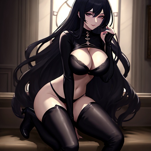 xxx lighting boots bra  hentai dark cleavage