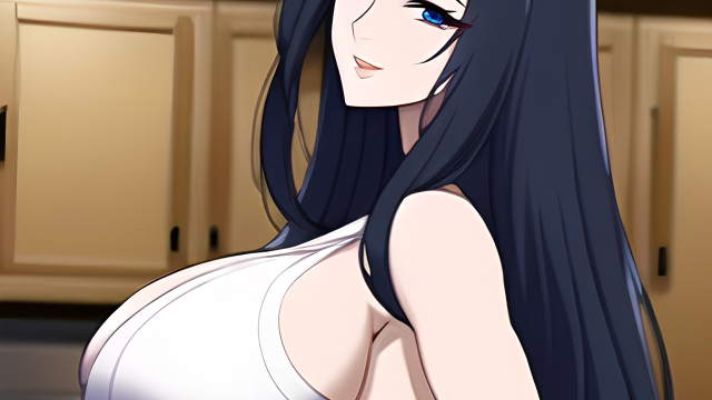 A Long-Haired Siren in the Kitchen