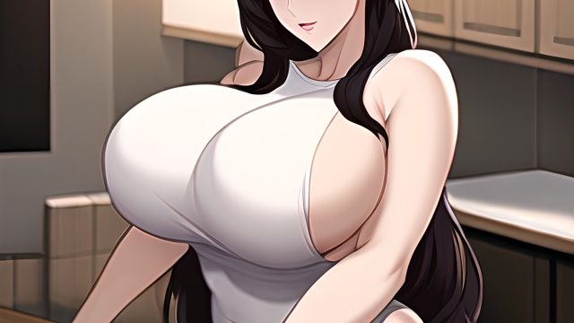 A Long-Haired Siren in the Kitchen