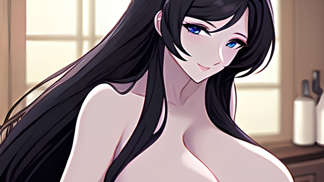 A Long-Haired Vision in the Kitchen