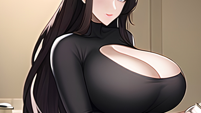 A Passionate Encounter in the Kitchen