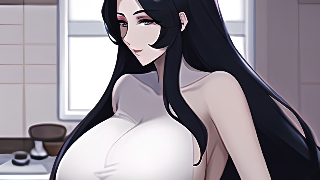 A Passionate Encounter in the Kitchen