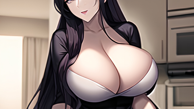 A Passionate Encounter in the Kitchen