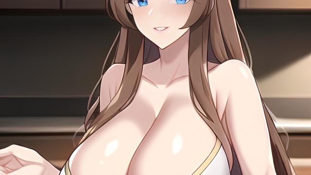 A Passionate Encounter in the Kitchen