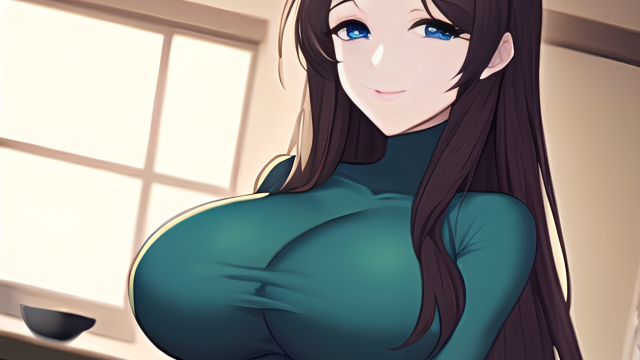 A Passionate Encounter in the Kitchen