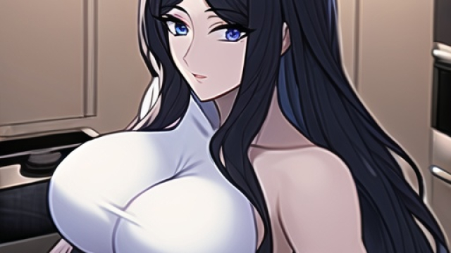 A Passionate Encounter in the Kitchen