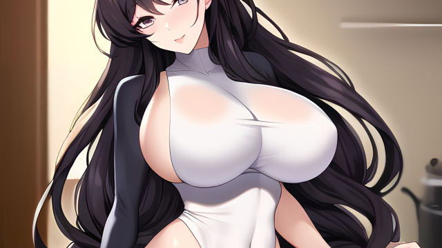 A Passionate Encounter in the Kitchen