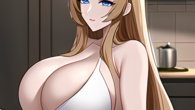 A Passionate Encounter in the Kitchen