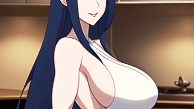 A Passionate Encounter in the Kitchen