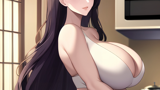 A Passionate Encounter in the Kitchen