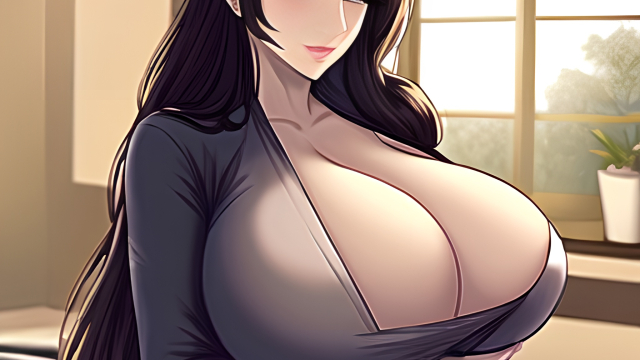 A Passionate Encounter in the Kitchen