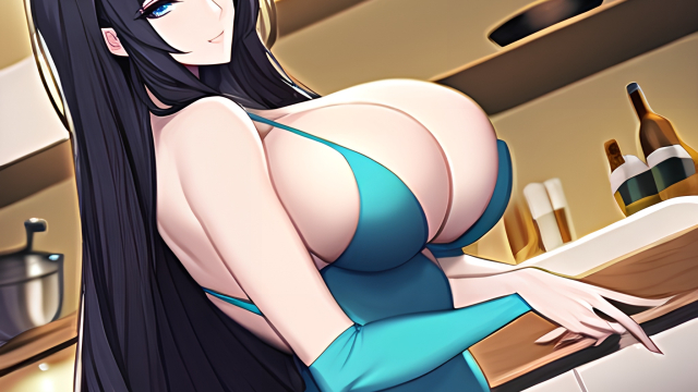 A Passionate Encounter in the Kitchen