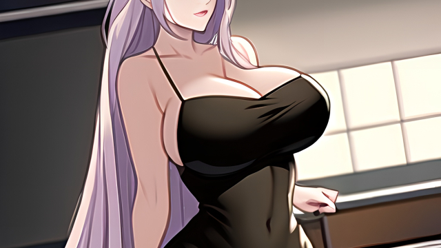 A Passionate Encounter in the Kitchen