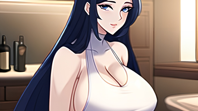 A Passionate Encounter in the Kitchen