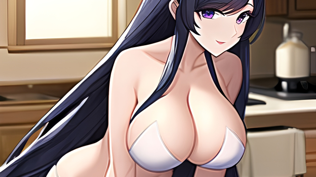 A Passionate Encounter in the Kitchen