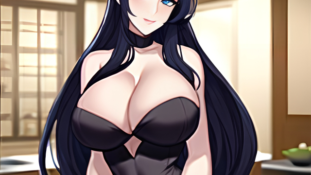 A Passionate Encounter in the Kitchen