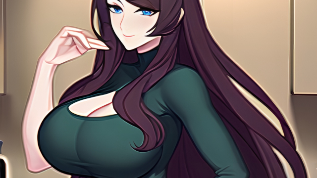 A Passionate Encounter in the Kitchen