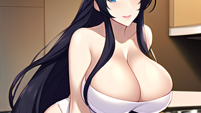 A Passionate Encounter in the Kitchen