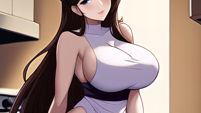 A Passionate Encounter in the Kitchen