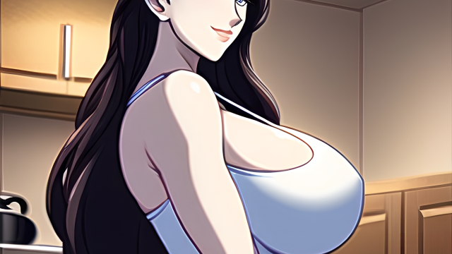 A Passionate Encounter in the Kitchen