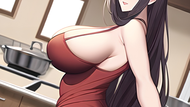 A Passionate Encounter in the Kitchen