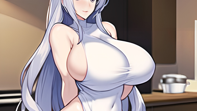 A Passionate Encounter in the Kitchen