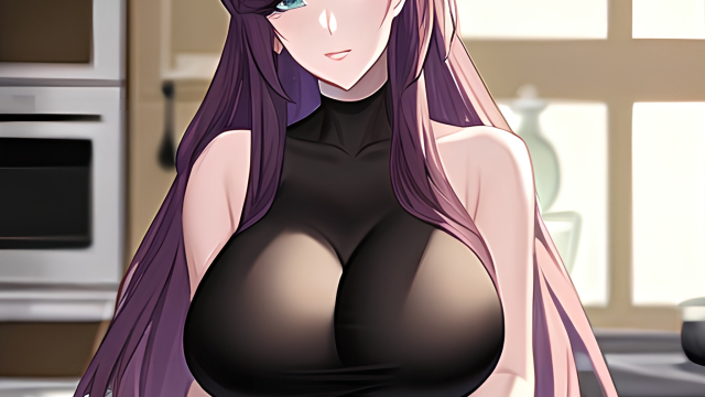 A Passionate Encounter in the Kitchen