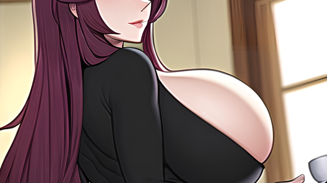 A Passionate Encounter in the Kitchen