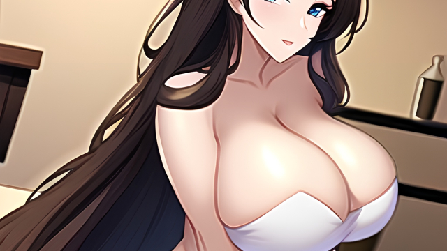 A Passionate Encounter in the Kitchen