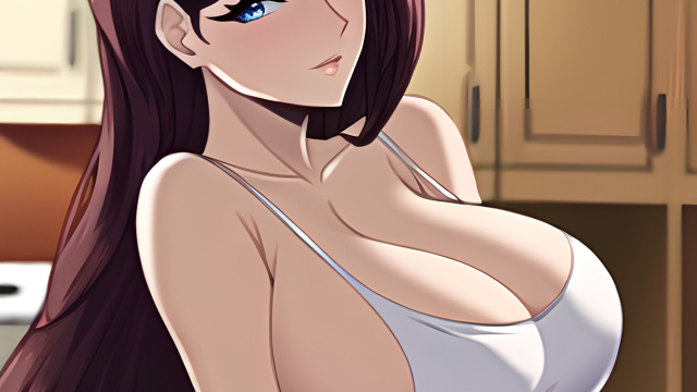 A Passionate Encounter in the Kitchen