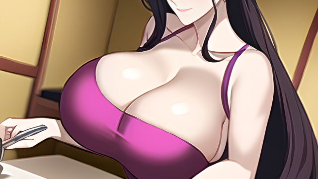 A Passionate Encounter in the Kitchen