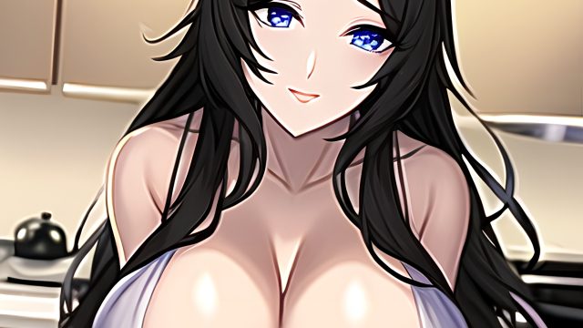 A Passionate Encounter in the Kitchen