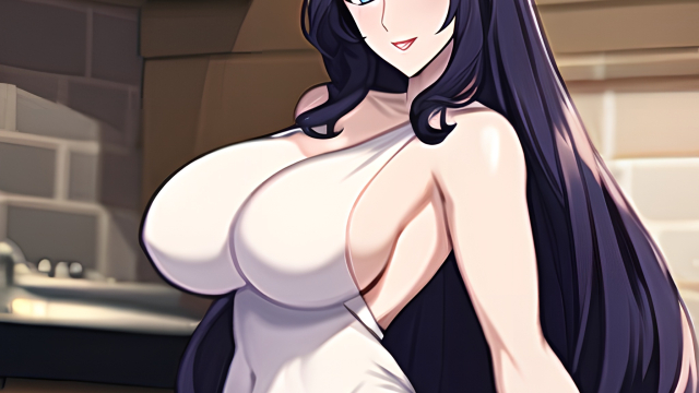 A Passionate Encounter in the Kitchen