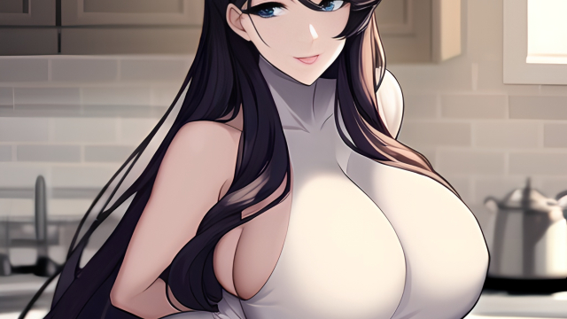 A Passionate Encounter in the Kitchen