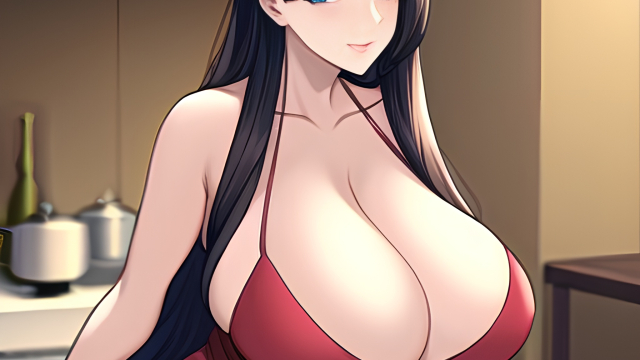 A Passionate Encounter in the Kitchen